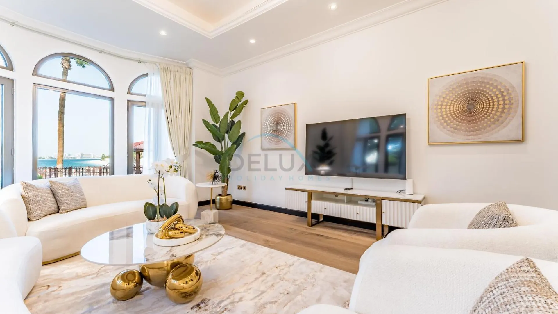 Close To The Beach 4Br And Assistant'S Room Villa With Bbq Facility, Canal Cove, Palm Jumeirah By Deluxe Holiday Homes Dubai