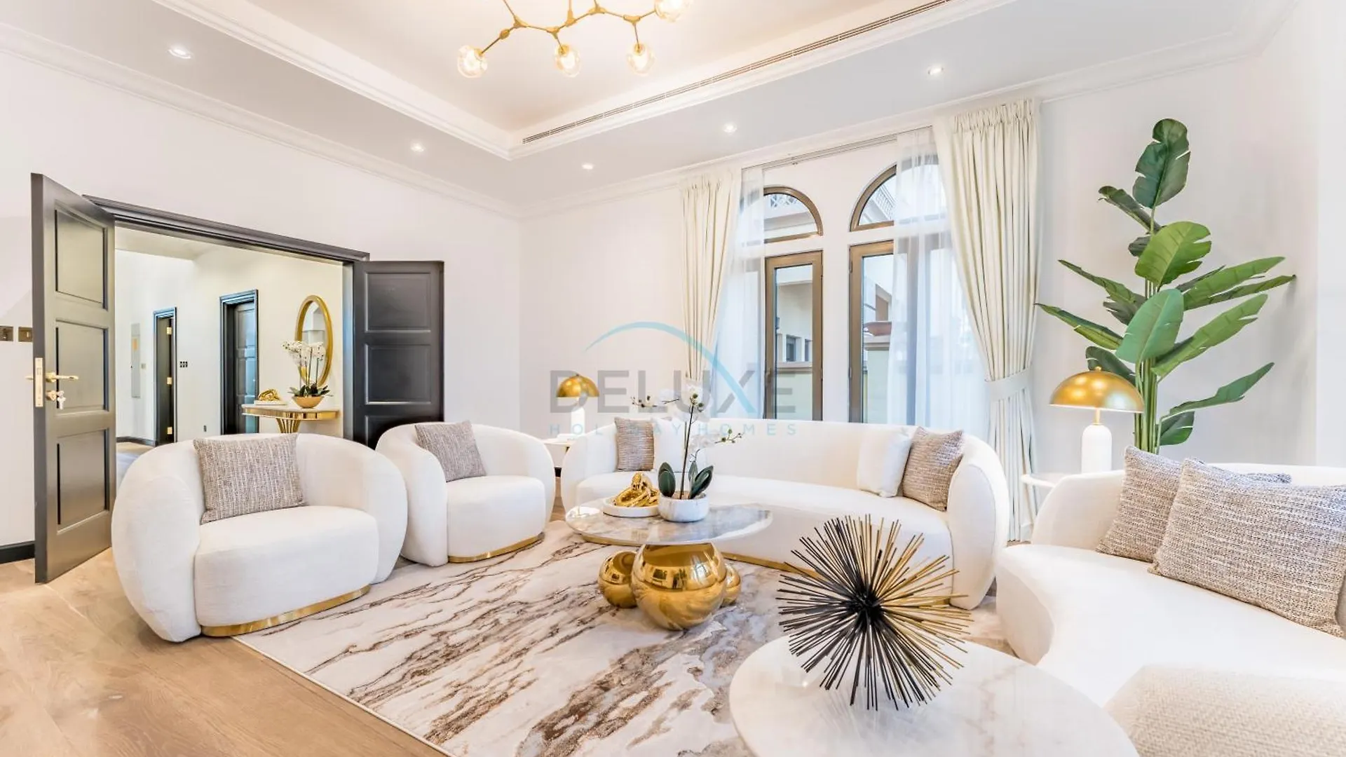 Close To The Beach 4Br And Assistant'S Room Villa With Bbq Facility, Canal Cove, Palm Jumeirah By Deluxe Holiday Homes Dubai