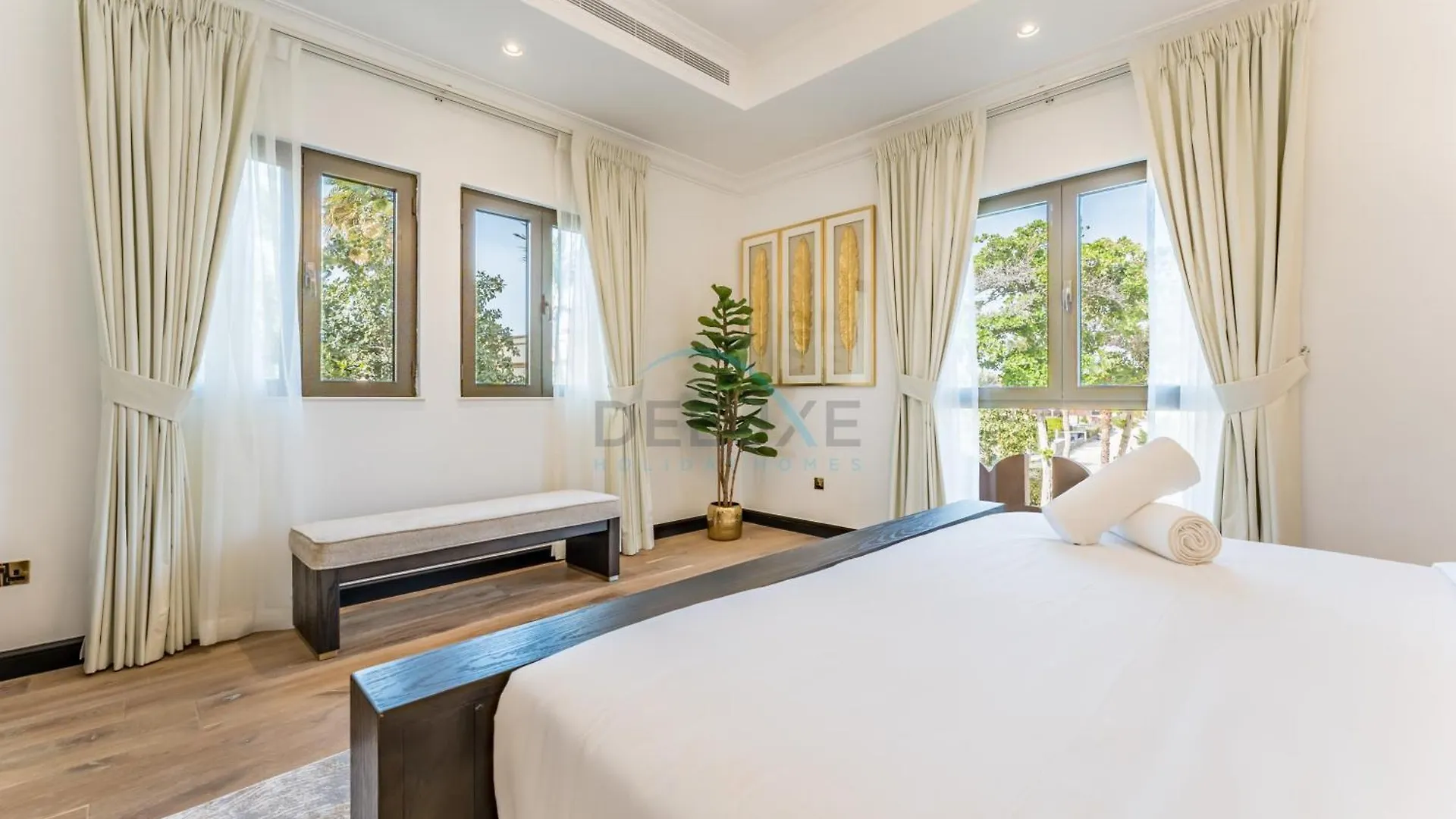 Close To The Beach 4Br And Assistant'S Room Villa With Bbq Facility, Canal Cove, Palm Jumeirah By Deluxe Holiday Homes Dubai 0*,