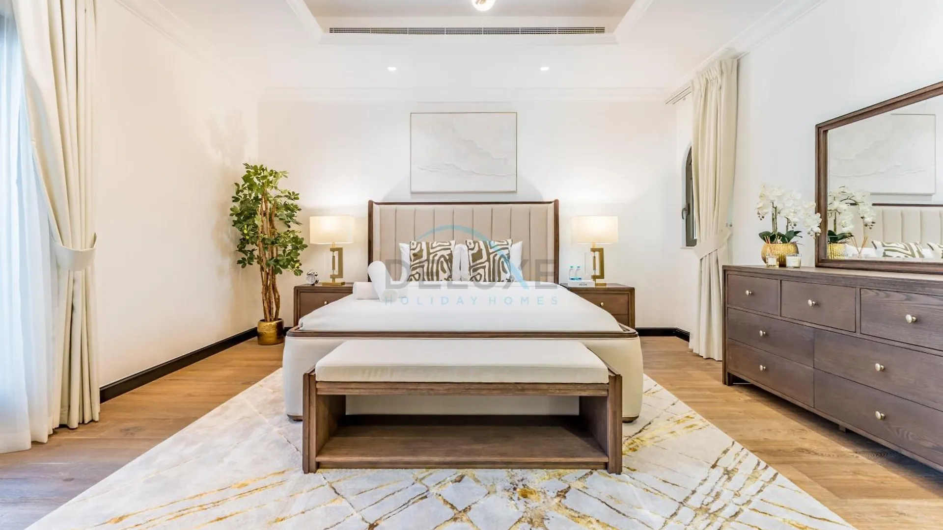 Close To The Beach 4Br And Assistant'S Room Villa With Bbq Facility, Canal Cove, Palm Jumeirah By Deluxe Holiday Homes Dubai