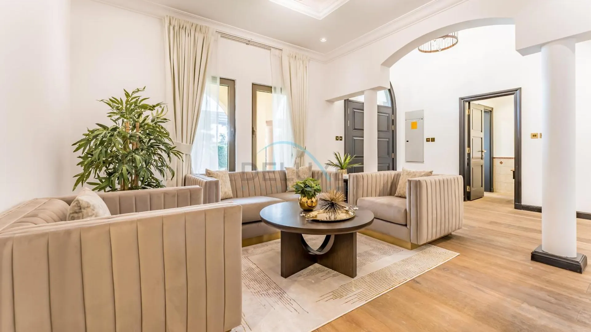 Close To The Beach 4Br And Assistant'S Room Villa With Bbq Facility, Canal Cove, Palm Jumeirah By Deluxe Holiday Homes Dubai